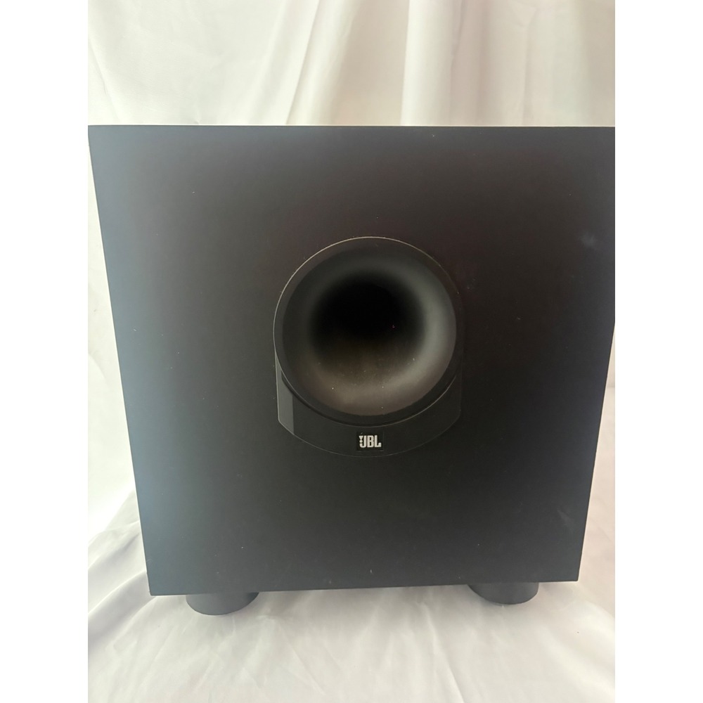 JBL SUB135 Powered Subwoofer 100W Active Home Theater Bass Speaker Black